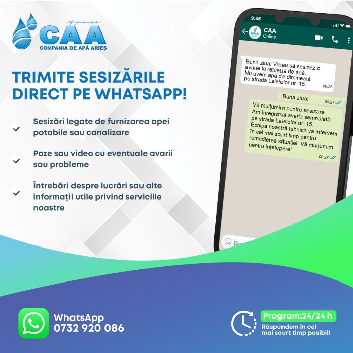 518997483_1142639741217848_7418112323687464288_n Compania de Apă pe Whatsapp