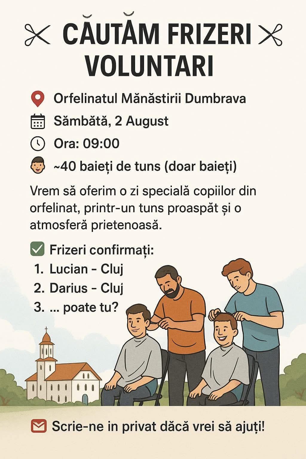 frizeri cu suflet mare