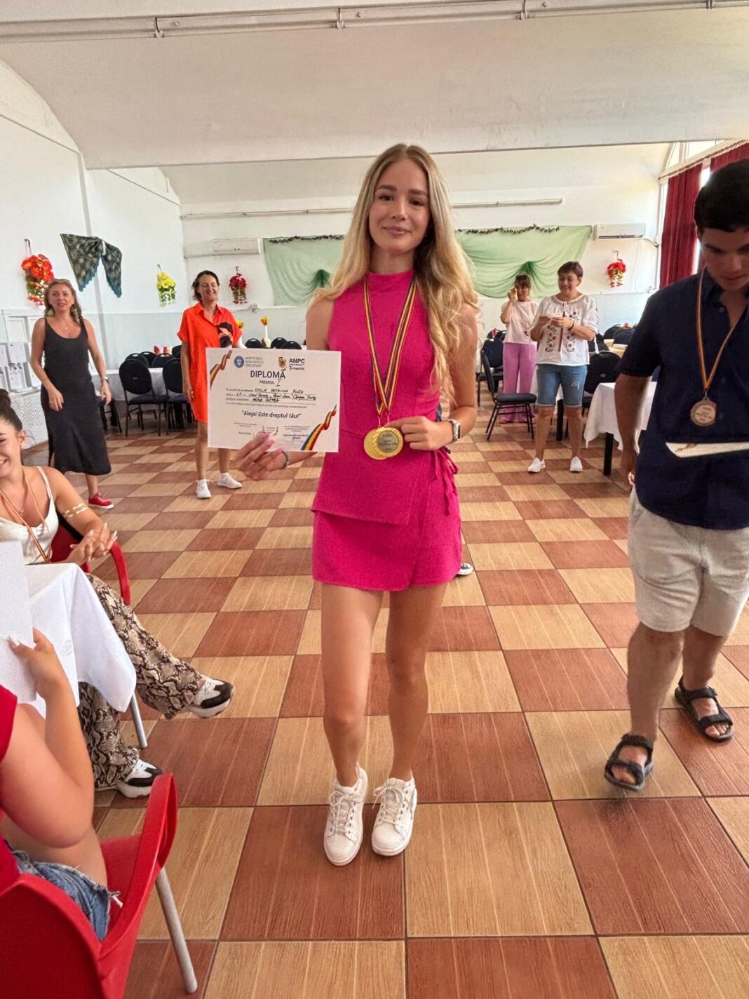 Emilia Rusu – dublă campioană la responsabilitate