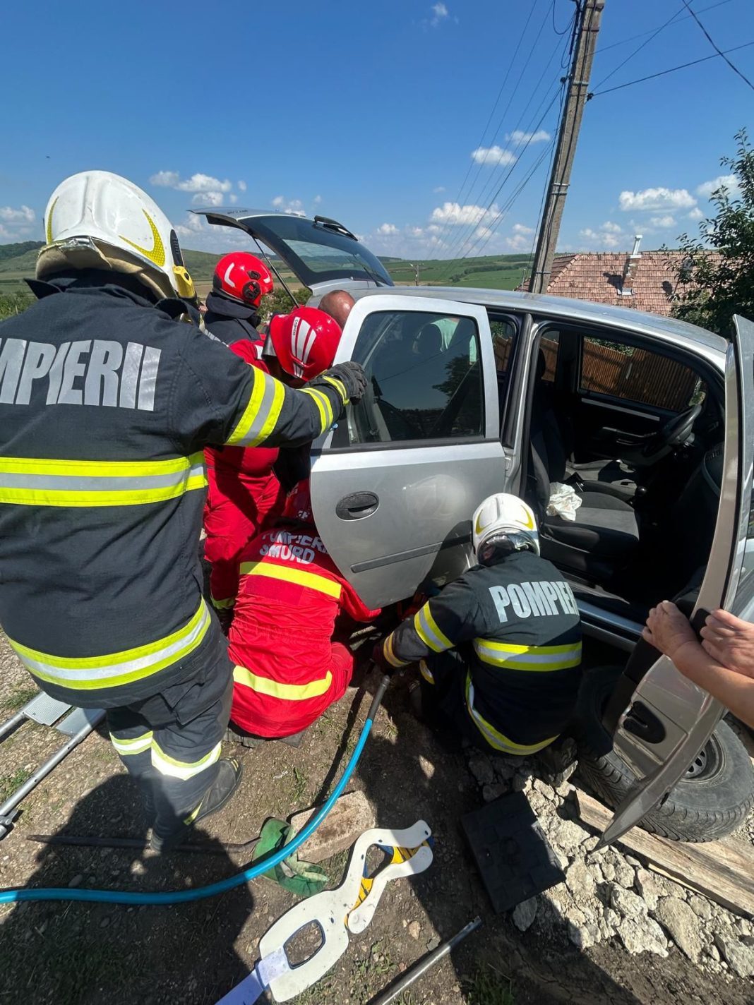 Accident grav lângă Târnăveni