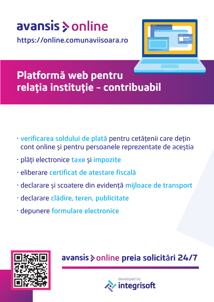 Avansis Online_Afis A2_bleed3mm_Viisoara plăți online