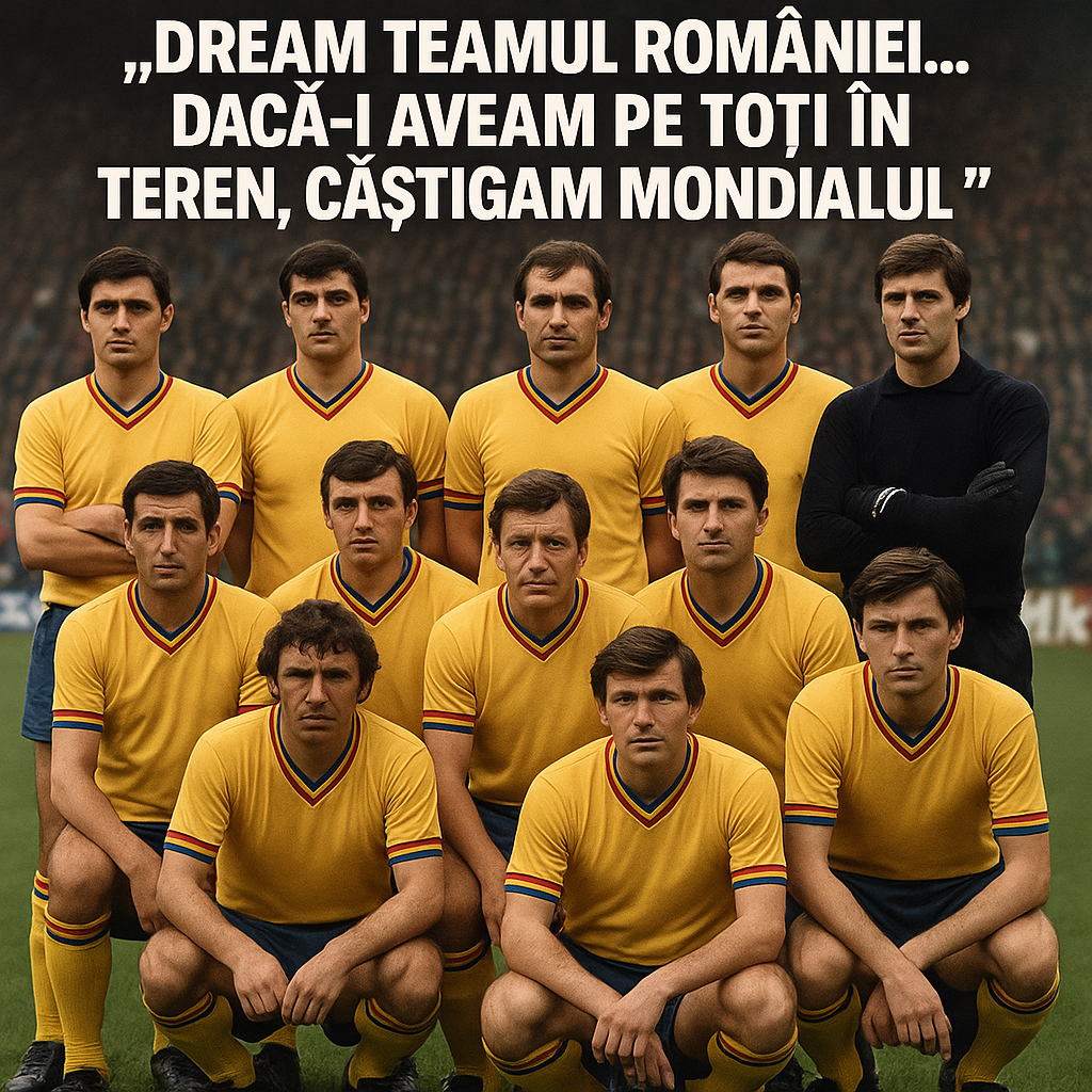 Dream Team-ul României: dacă-i aveam pe toți în teren, câștigam Mondialul! 🌍🏆⚽️