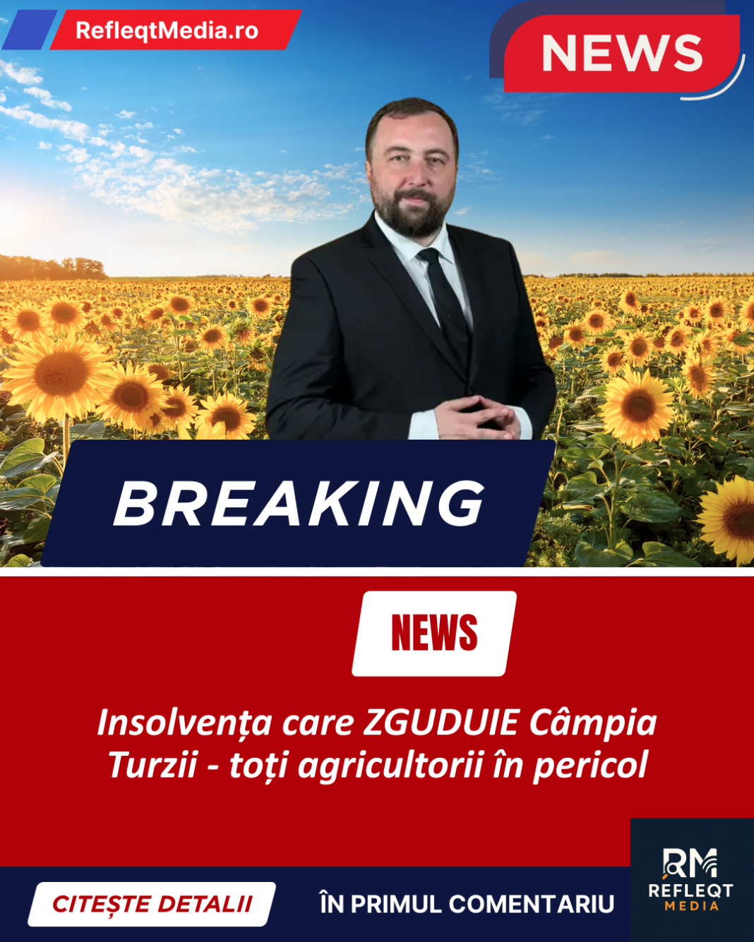 Insolvență lângă Câmpia Turzii