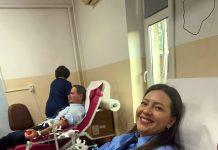 Jandarmii clujeni donează sânge înainte de sărbătoarea Arhanghelilor Mihail și Gavriil: „Solidaritatea salvează vieți!”