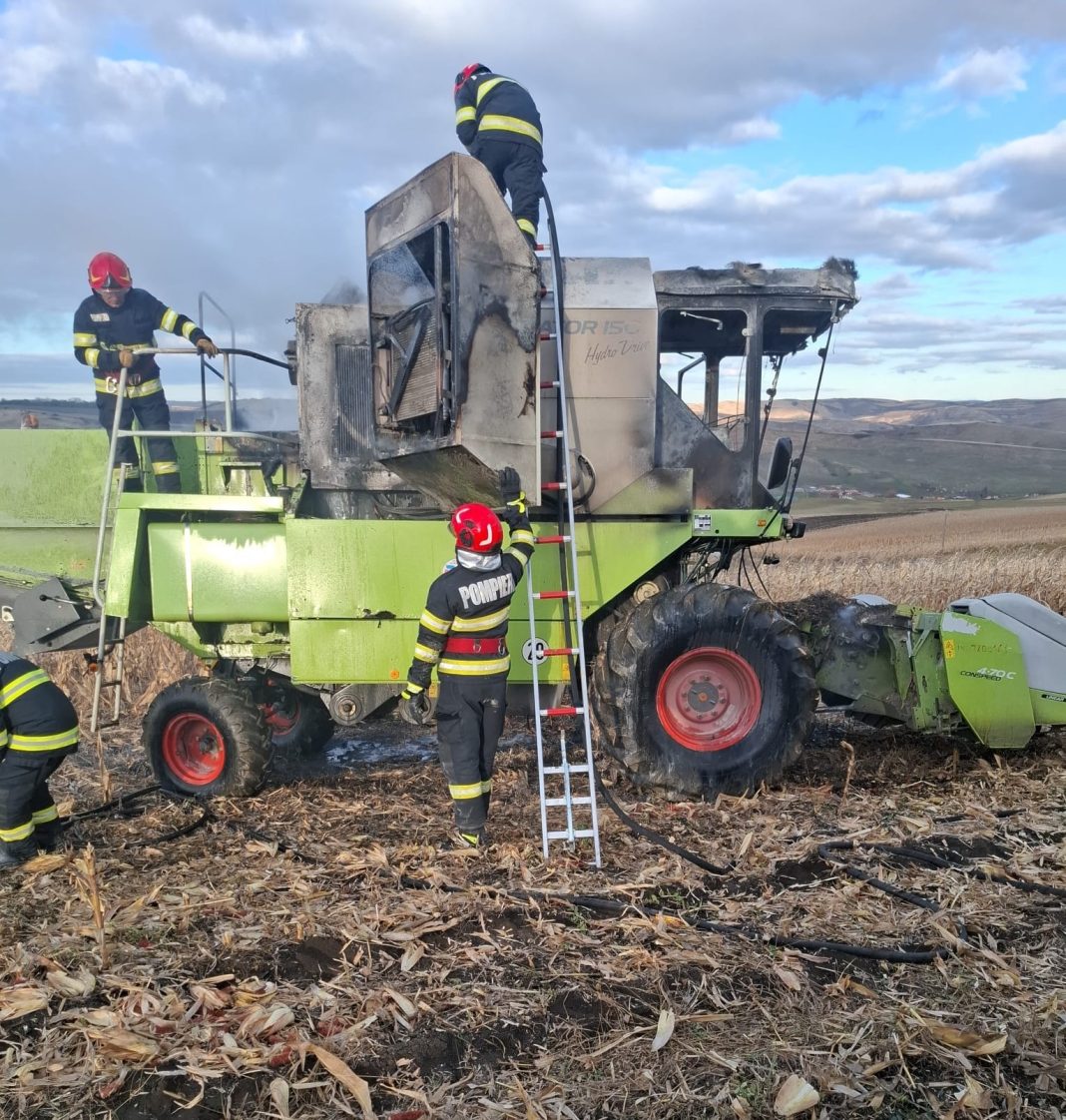 COMBINĂ ÎN FLĂCĂRI LA CEANU MARE! COMBINĂ ÎN FLĂCĂRI LA CEANU MARE!