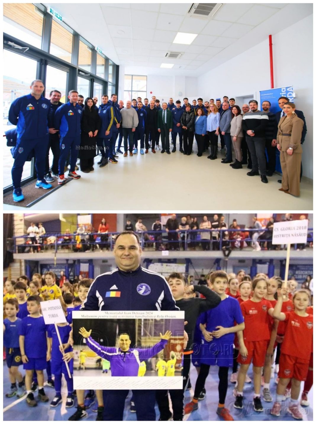 Un omagiu adus excelenței: Sala de Sport Gheorghe Barițiu se numește de azi „Aurel Vasile Oroian”