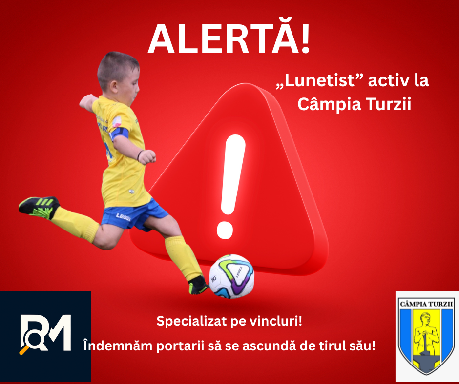 ALERTĂ! „Lunetist” activ la Câmpia Turzii! Specializat în VINCLURI! ALERTĂ! „Lunetist” activ la Câmpia Turzii! Specializat în VINCLURI!