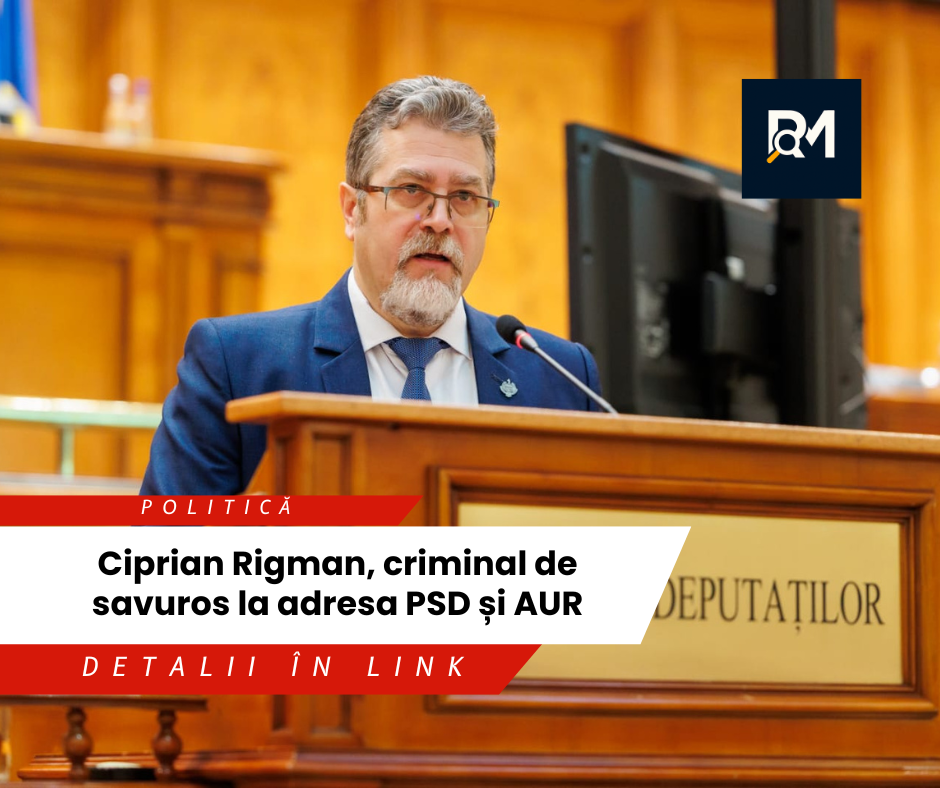 RefleqtMedia | Ciprian Rigman, criminal de savuros la adresa PSD și AUR